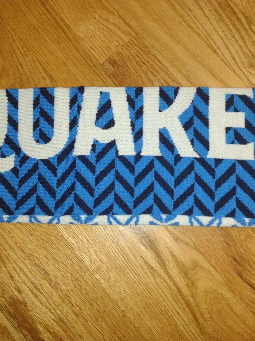 NWT FIFA World Cup 26 Scarf, Quaker branded, very heavy/thick and warm